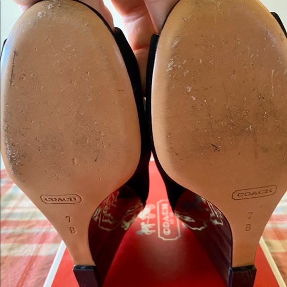 Coach wedges size 7 - Picture 5 of 7